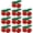 Cherries, variant on Yvsxxv Apple Handmade Crochet Fruit Shape Pendant Decorative Figurine