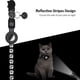 thumbnail image 3 of Collar Airtag para gatos, collar reflectante para gatitos con soporte Airtag, 0,4 pulgadas de ancho (negro), 3 of 4