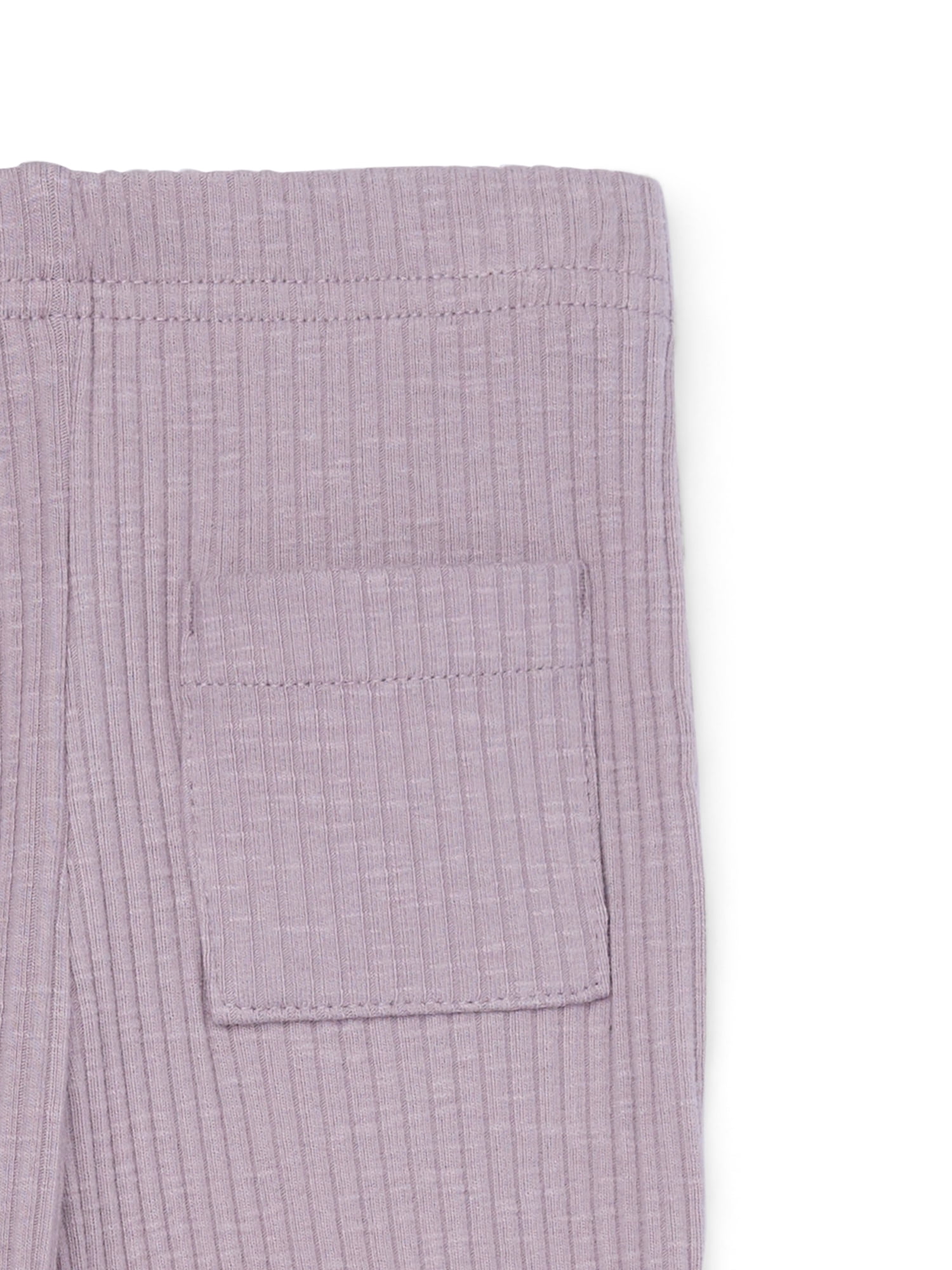 easy-peasy Toddler Girl Rib Flare Leggings, Sizes 18M-5T