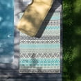 thumbnail image 3 of Alfombra BMCH para exteriores, 27 x 366 cm, impermeable, reversible, 9 x 12 cm, 3 of 7