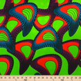 thumbnail image 3 of African Print Ankara (90146-3) Multi Color African Print 100% Cotton 44/45" Wide Sold by The Yard, 3 of 4