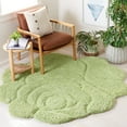 thumbnail image 2 of SAFAVIEH Novelty Messiah Floral Area Rug, Green, 6' x 6' Round, 2 of 7