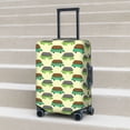 thumbnail image 4 of Salouo Turtle On Skateboard Pattern Travel Dust-proof Suitcase Cover, Softside Suitcase Protector Luggage Cover Protector for 18-32inch ,Not Included Suitcase, 4 of 8