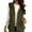 Army Green, variant on MaFYtyTPR Fuzzy Fleece Vest for Women Fashion Women Velvet Cardigan Pocket Zipper Sleeveless Loose Jackets Tops Army Green S