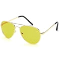 thumbnail image 3 of Aviator Sunglasses for Men Women Vintage Sports Driving Mirrored, 3 of 6