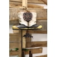 thumbnail image 7 of Rustic Fire Department Fireman Boots Large Resonant Patio Spiral Wind Chime, 7 of 7