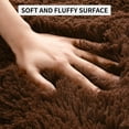 thumbnail image 4 of Lochas Soft Modern Area Rugs Fluffy Living Room Carpets for Children Bedroom Home Decor Nursery Rug,9'x12',Coffee, 4 of 6