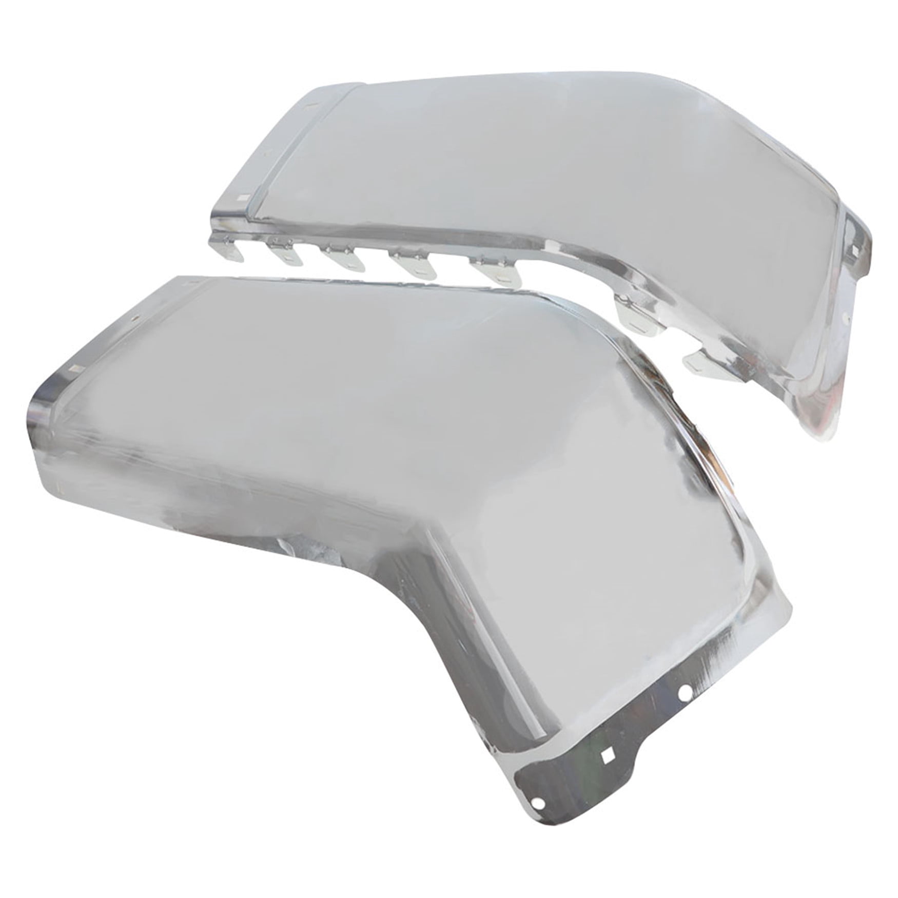 Front Chrome Bumper End Cap for 2007-2013 Chevrolet Silverado 1500 w Front Chrome Bumper End Cap for 2007-2013 Chevrolet Silverado 1500 w