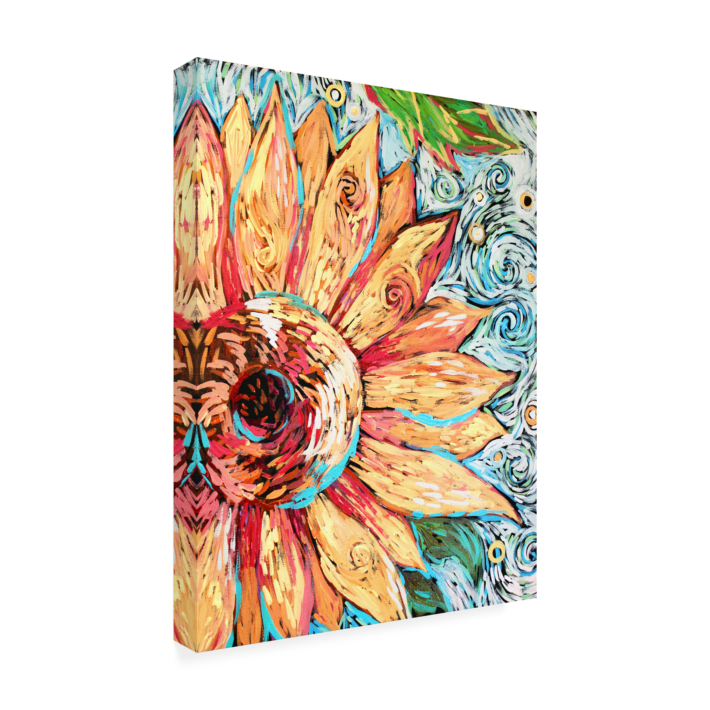 Canvas Wall Art - Natasha Wescoat 'My Sunshine' Wall Art for Living Room, Bedroom, or Office DÃ©cor by Trademark Fine Art - 18 x 24 Inches