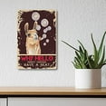 thumbnail image 7 of 1pc Funny Bathroom Quote Metal Tin Sign Vintage Why Hello Sweet Cheek Alpaca Tin Sign for Bathroom Kitchen, 7 of 7