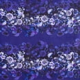 thumbnail image 2 of Zelouf Zs1808P Print On Mikado  , Sewing, DIY, Crafts Fabric by the Yard, 649 Purple/blue, 10 Yard, 2 of 2