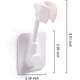 thumbnail image 2 of Soporte para cabezal de ducha Soporte para cabezal de ducha de mano ajustable de 360 grados Soporte para ducha ajustable, soporte para cabezal de ducha de pared extraíble sin perforaciones, 2 of 7