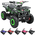 thumbnail image 1 of Cuatrimoto a Gasolina 49cc 2T Suspensión de Resorte Arranque Manual Freno de Disco Carga Máx 50 kg Hasta 40 km/h - Verde Camuflaje, 1 of 8
