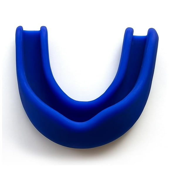 Breathable Boil Bite Mouth Guards, Super Tough MMA Mouthpiece for Boxing, Wrestling Mouthguard - Combat Sports Mouthpiece in Blue, Pack of 10