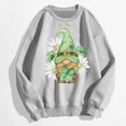 thumbnail image 1 of 50 % de Rabais Liquidation Chandail Surdimensionné pour Femmes 2023 Col Rond Imprimé Manches Longues Hauts Imprimés Blouse Régulière, 1 of 6