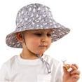 thumbnail image 4 of Jan & Jul Toddler Sun Hat for Boys Girls, Adjustable Size, 50+ UPF, Breathable (S: 0-6 Months, Goose), 4 of 5