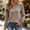 A1_Khaki, variant on VISALY Ribbed Long Sleeve Sweater Shirts Lightweight Crewneck Pullover Sweater Cute Fall Business Dressy Casual Work Tunic Tops Cozy Knit Pullover Blouses Fall Outfits Trendy Boho Clothing Beige L
