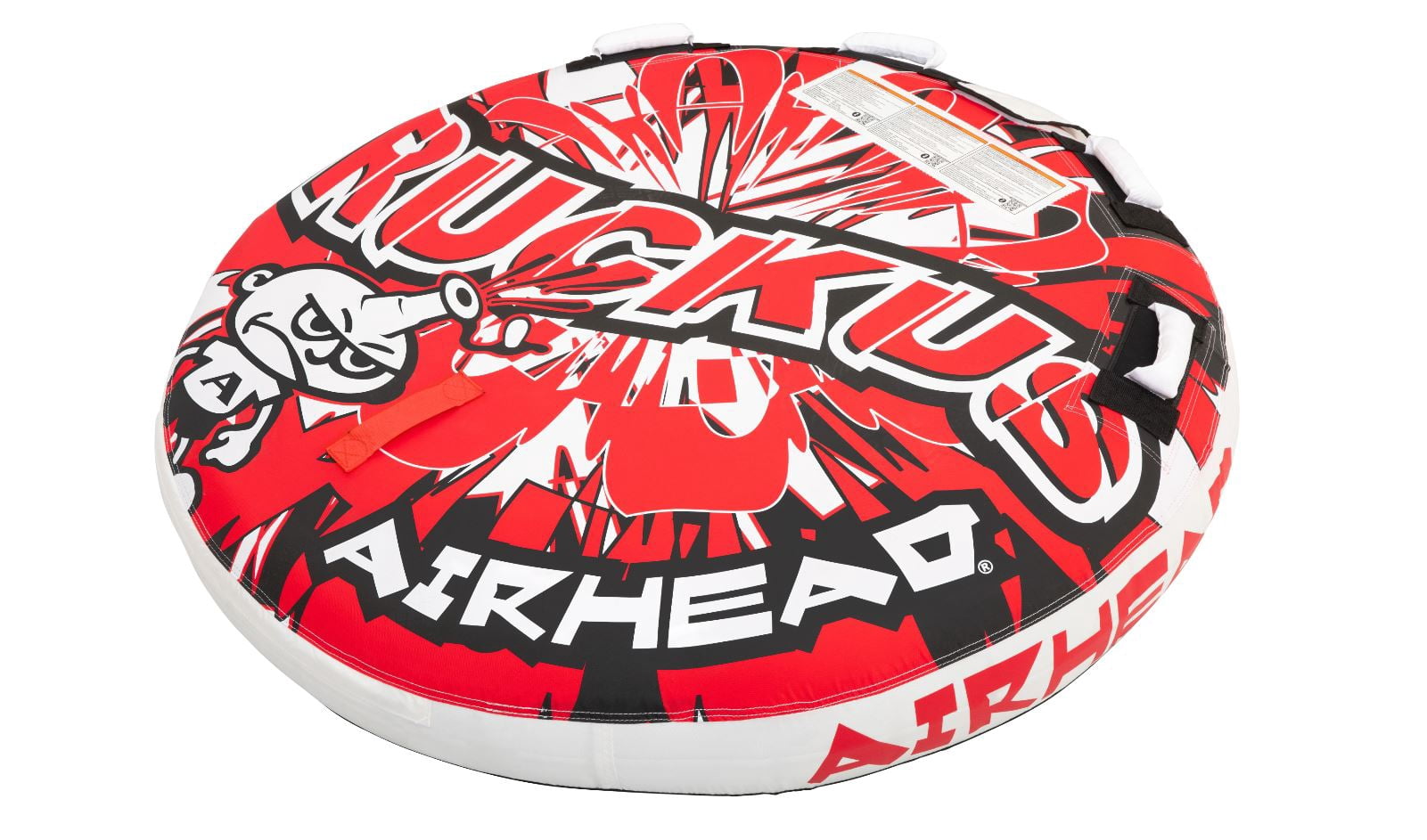 Airhead Ruckus 58" Towable Tube, 2 Riders, Red