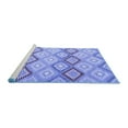thumbnail image 2 of Ahgly Company Machine Washable Indoor Rectangle Southwestern Blue Country Area Rugs, 2' x 5', 2 of 4