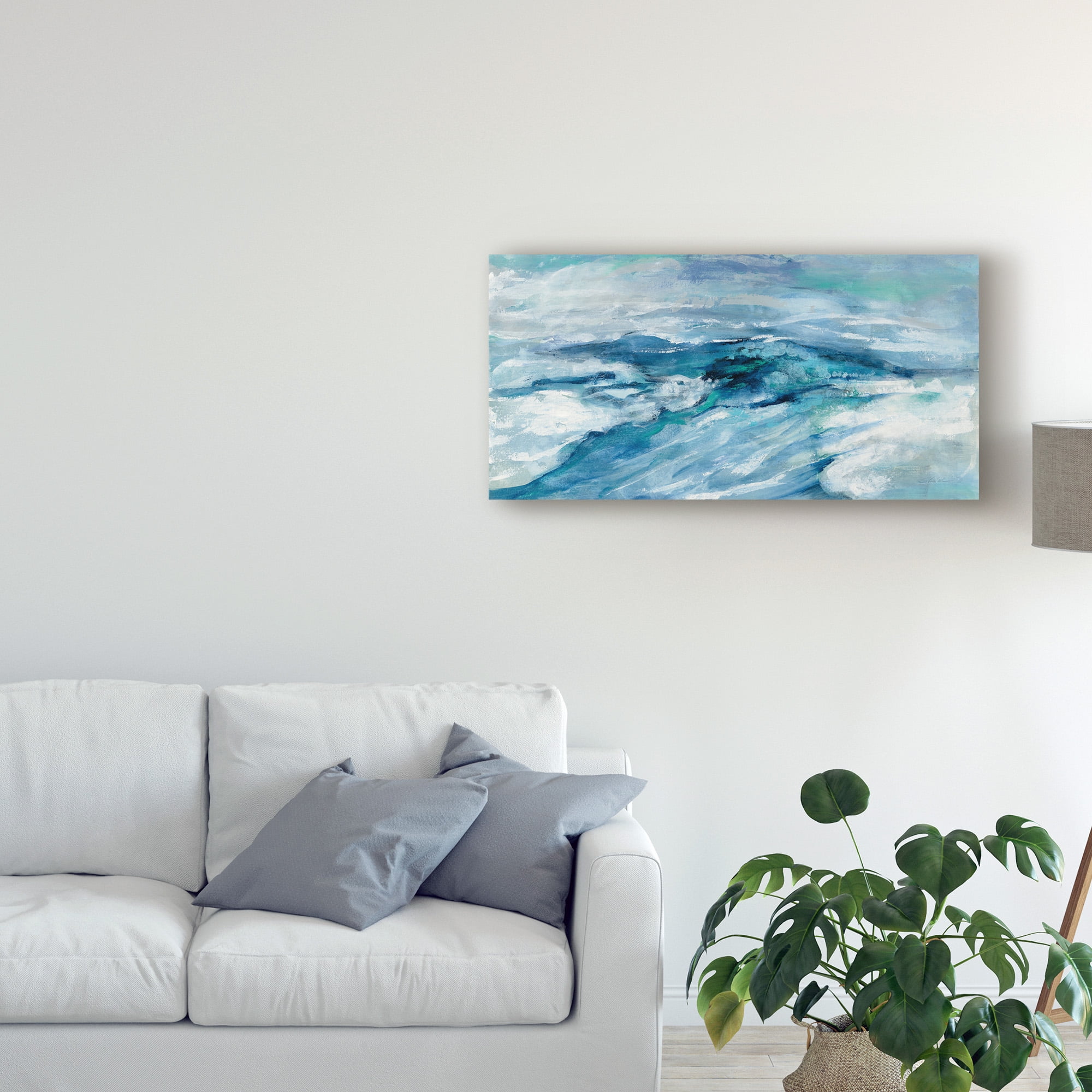 Trademark Fine Art 'Archipelago Seascape' Canvas Art by Silvia Vassileva