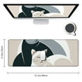 thumbnail image 2 of nygtbtfer Cute Sleeping Cats Desk Mat Desk Pad, Mouse Pad XXL, Cream Tan Gaming Deskmat, Large Keyboard Mat, Office Decor Desk Accessories for Women, 2 of 6