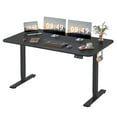 thumbnail image 1 of Toytexx Electric Standing Desk for Adults, 140 x 60 cm Adjustable Height Desk with Quiet Motor, Black, 1 of 5