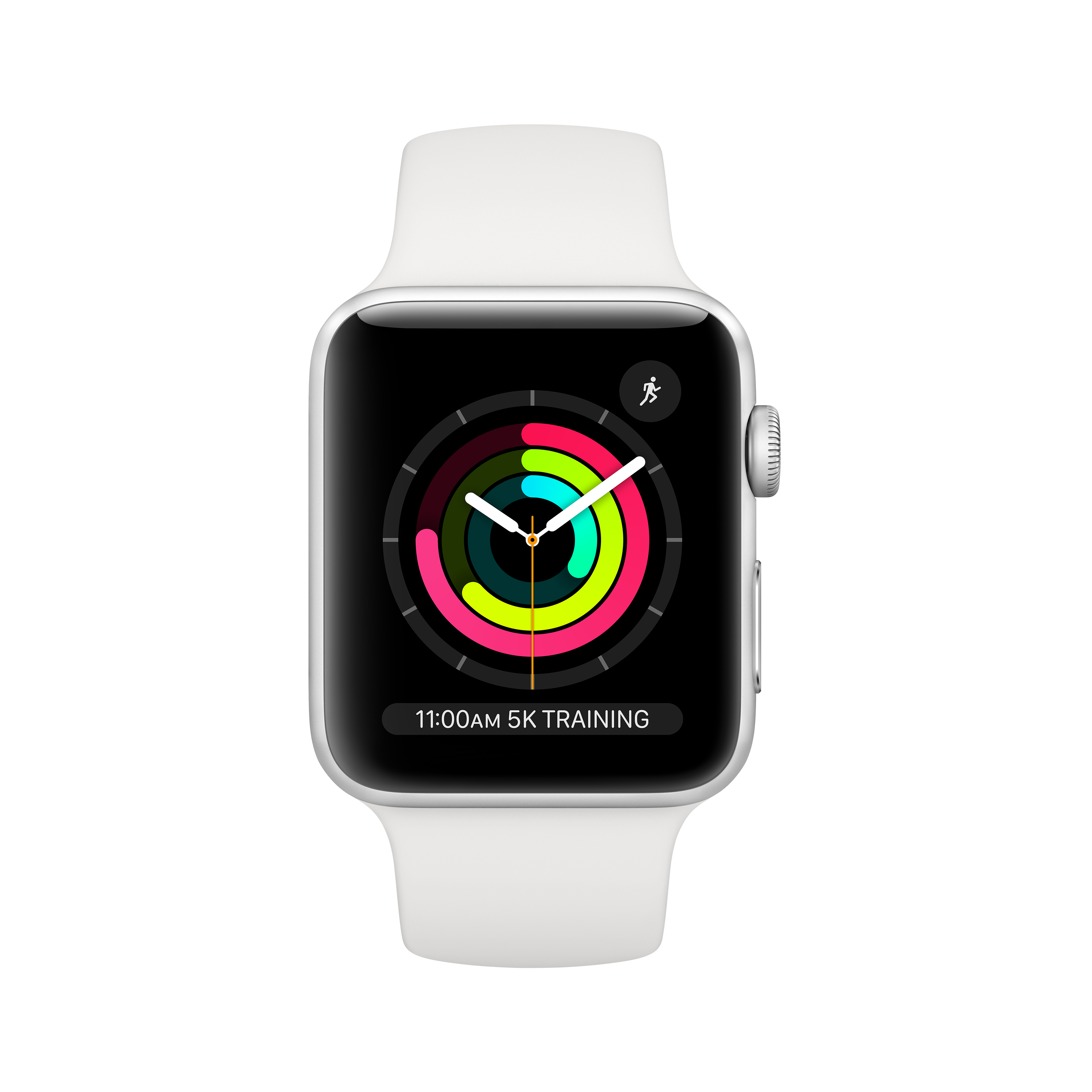 Apple Watch Series 3 GPS Silver - 42mm - White Sport Band - image 5 of 6