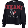 thumbnail image 2 of Women's '47 Navy Houston Texans Outreach City Oversized Long Sleeve T-Shirt, 2 of 3