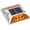 Orange, variant on LED Road Reflector: Solar Power Ground Marker Lights Waterproof Outdoor Driveway Road Pathway Spike Lamps, Road Ground Light for Road Highway Sidewalk Deck Dock,Driveway,Garden (Red+Blue)