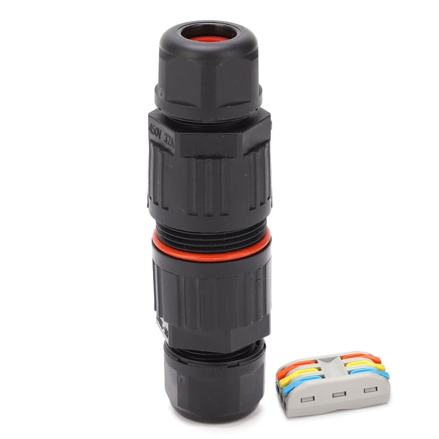 Wire To Wire Connector, IP68 Waterproof Connector Elasticity For Underwater Lights For Street Lights Pct2-3