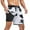 Black Leaves, variant on Zando Mens Swim Trunks with Compression Liner Quick Dry Beach Shorts for Mens Bathing Suit Black Blue Gradient M