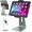 Gray, variant on Elegant Tablet Stand, Aluminum iPad Stand Holder, Desktop Kiosk POS Stands for 7-15.6 inch iPad/Portable Monitor, Tablet Mount for Showcase Office Reception Countertop