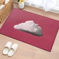 thumbnail image 2 of Pink Sky Bathroom Rug Washable 2x3 Entryway Rug Non Slip Abstract Sky White Minimalist Front Door Mat Low Pile Indoor Doormat Throw Floor Carpet for Kitchen Bedroom Entrance, 2 of 9