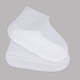 thumbnail image 5 of Wosthever 1 par de fundas de silicona reutilizables para zapatos S/M/L, cubiertas impermeables para zapatos de lluvia, para acampar al aire libre, botas de Paraguas de lluvia Blanco METRO Wosthever HA005720-02, 5 of 6