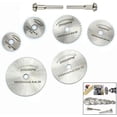 thumbnail image 1 of Mini Diamond Cutting Discs Set of 8 - HSS Circular Wood Cutting Blades, 1 of 5