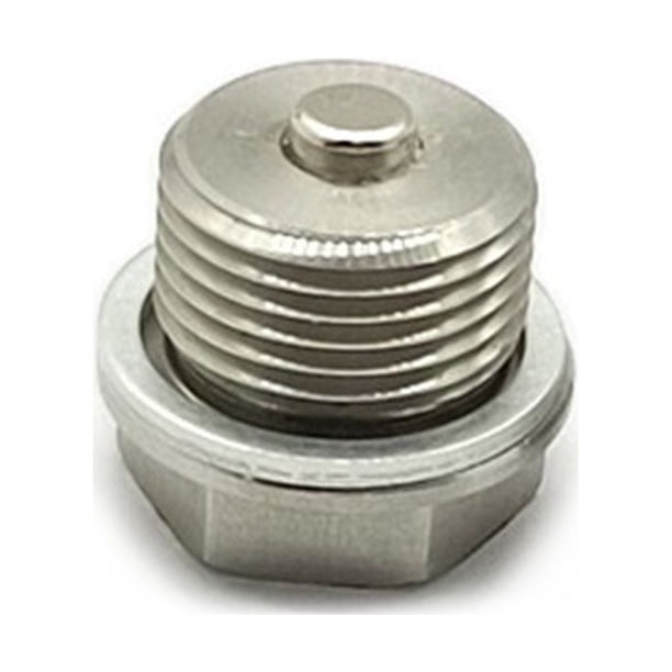 Riwesomey Tornillos universales para cárter de aceite de motor, pernos de drenaje de Metal de repuesto con arandela, reparación de Type2 NO2