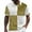 Yellow, variant on Afdoent Men's Polo Shirts Color Block Square Male Leisure Loose Comfortable Trendy Business Lapel Button Lapel Short Sleeve Shirt Casual Bussiness