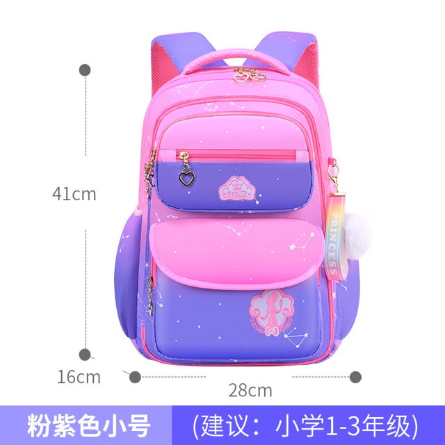SKAEFIO-mochilas de escuela primaria para niñas, morral ortopédico de gran capacidad, de Color degradado, de grado 1-3-6 Fivean unisex