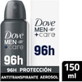 thumbnail image 2 of Dove Men+Care Antitranspirante Aerosol Clinical Expert Hombre 150 ml, 2 of 3