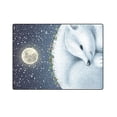 thumbnail image 3 of CADecor Sleeping White Bear Throw Blanket Bed Sofa Blanket 58x80 inches, 3 of 3