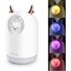 thumbnail image 1 of Minihumidificador de aire de 300 ml, silencioso, con luces LED, USB, de escritorio, sin agua, con apagado automático para el hogar, el dormitorio y la oficina., 1 of 5