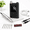 Black, variant on Cordless Electric Drill Kit, 40000 RPM Rechargeable Efile with 6 Bits, Black