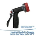 thumbnail image 2 of Orbit Pro 5-Pattern Metal Rear Trigger Contractor Hose Watering Nozzle, 2 of 7
