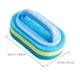 thumbnail image 2 of unbranded 4Ud Azul Para Platos Y Ollas Con Mango Ergonómico Y Esponja De Limpieza, 2 of 5