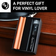 kulloomii Premium Vinyl Record Cleaner Kit - Complete 4-in-1 Vinyl Records Cleaning Kit for Records Albums-Includes Soft Velvet Record Brush,Cleaning Liquid,Duster &Turntable Stylus Cleaning Gel