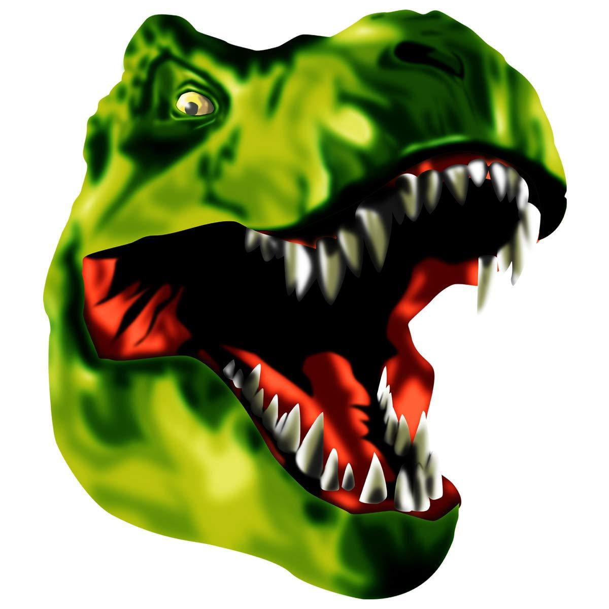 VWAQ Dinosaur Head Decal T-Rex Vinyl Wall Sticker Prehistoric Boys Room Decor - CAW2