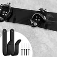 thumbnail image 4 of czcpp-2pcs Snowboard Wall Mount, Snowboard Wall Rack Hanger Snowboard Display Rack Snowboard Accessories for Ski Board Longboard, 4 of 4
