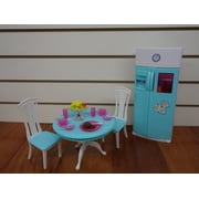My Fancy Life Dining Area Dollhouse Furniture with Accessories