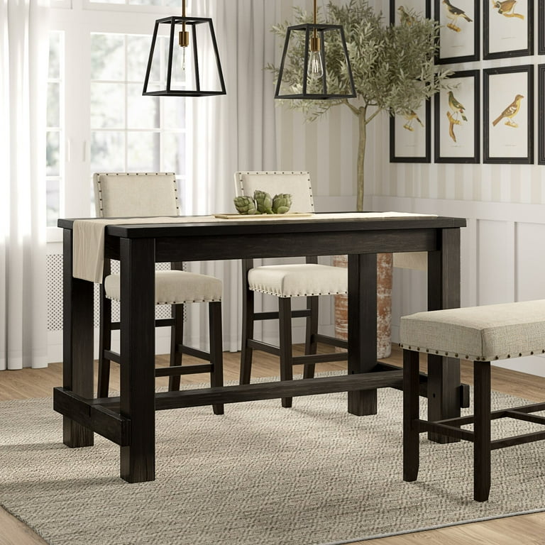 Homan Counter Height Dining Table Overall 60