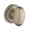 thumbnail image 3 of Baldwin Reserve FDELLTRR152 Full Dummy Ellipse Knob and Traditional Round Rose Matte Antique Nickel Finish, 3 of 7